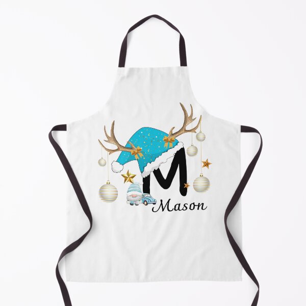 Item preview, Christmas Letter M with Name MASON – Kids And Family Personalized Gift designed and sold by NaroniDesign.