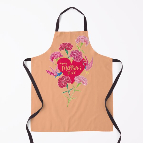 Item preview, Mother's Day Greeting With Batik Carnation Pattern designed and sold by YoungLWorkshop.