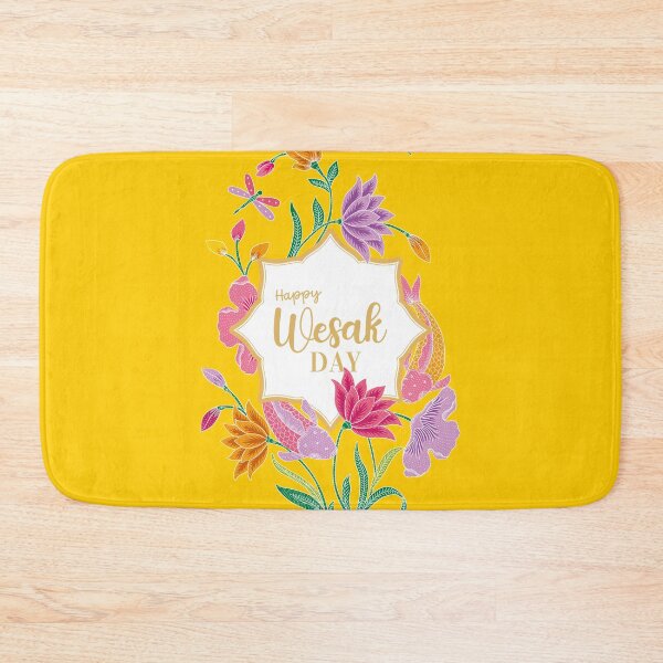 Item preview, Wesak Day Greeting With Batik Lotus designed and sold by YoungLWorkshop.