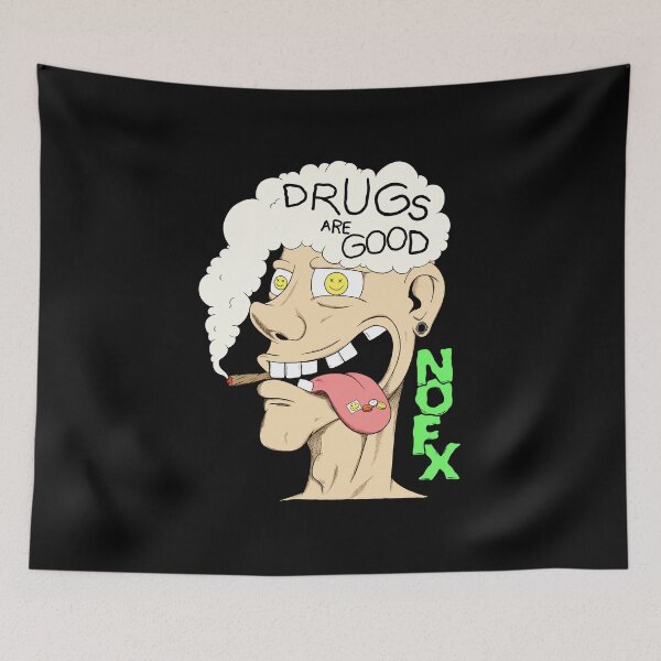 Item preview, Nofx Band Merch - Drugs Are Good  designed and sold by Thethreestoo254.