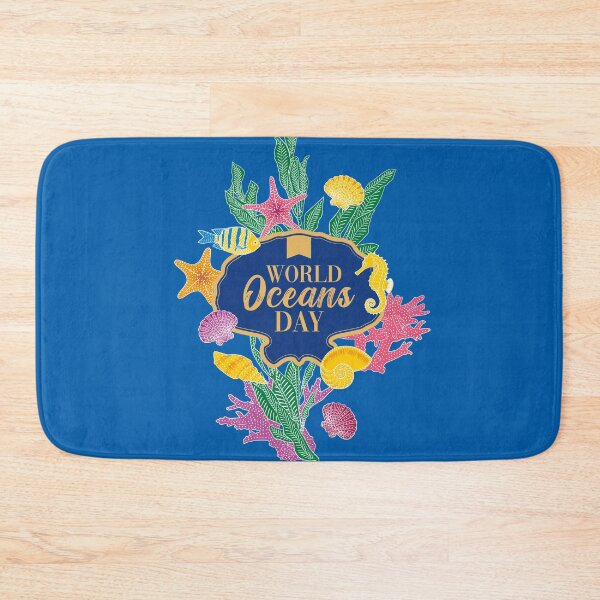 Item preview, World Oceans Day Geeting with Batik designed and sold by YoungLWorkshop.
