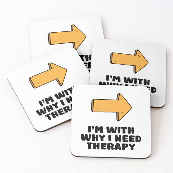 Item preview, I’m with why I need therapy designed and sold by TeeCodes.