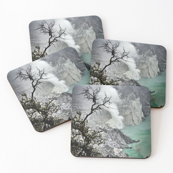 Item preview, Sulfurous fumes above the toxic turquoise waters designed and sold by franck380.