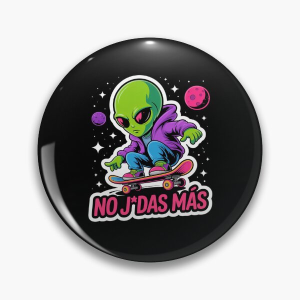 Item preview, Alien con lentes diciendo “No jdas más” designed and sold by FranzFriesen.
