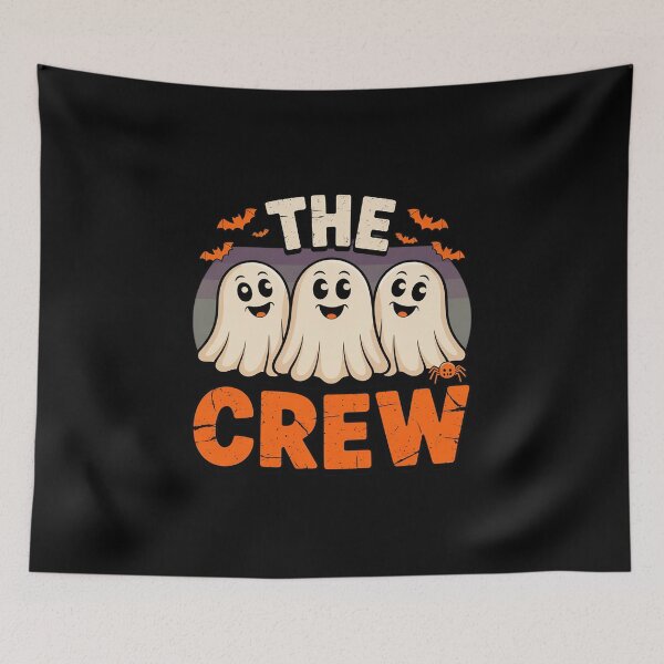 Item preview, Halloween The Boo Crew for Kids & Adults - Trick or Treating  designed and sold by lilLilaBatArt.