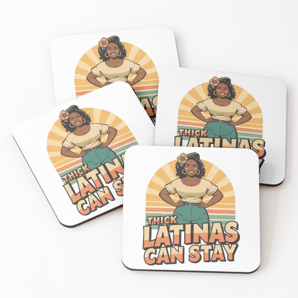Item preview, Thick Latinas Can Stay - vintage-style Latina  designed and sold by Tomasz  Siennicki.