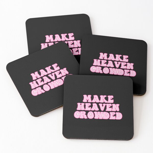 Item preview, Make Heaven Crowded Evangelism Motto designed and sold by MariaQHernandez.