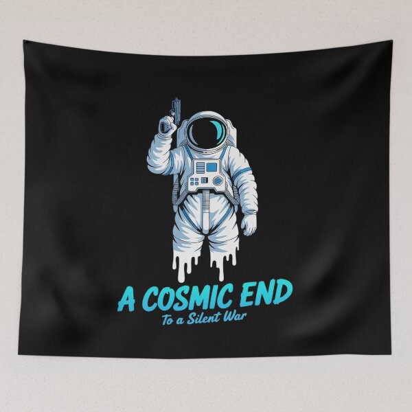 Item preview, A Cosmic End to a Silent War designed and sold by RansomFlatley.