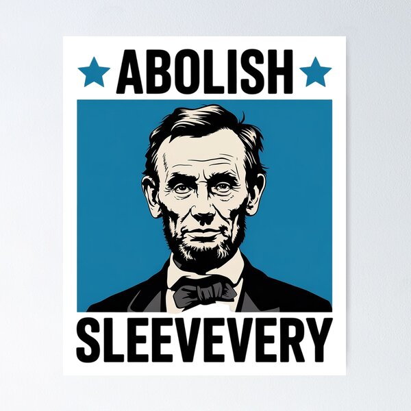 Item preview, Abolish Sleevery Abe Lincoln 4th of July designed and sold by HaileyRobel.