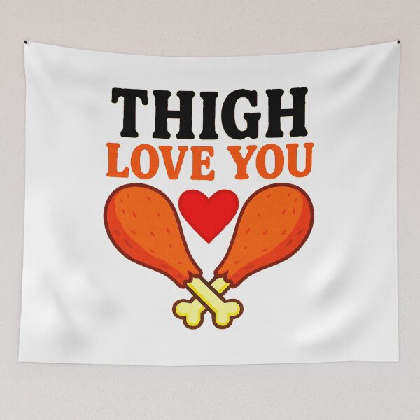 Item preview, Thigh Love You designed and sold by WheelieGdArt.