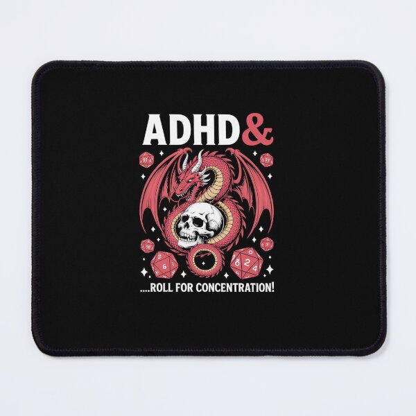 Item preview, ADHD&D - Roll for concentration designed and sold by marcusry.