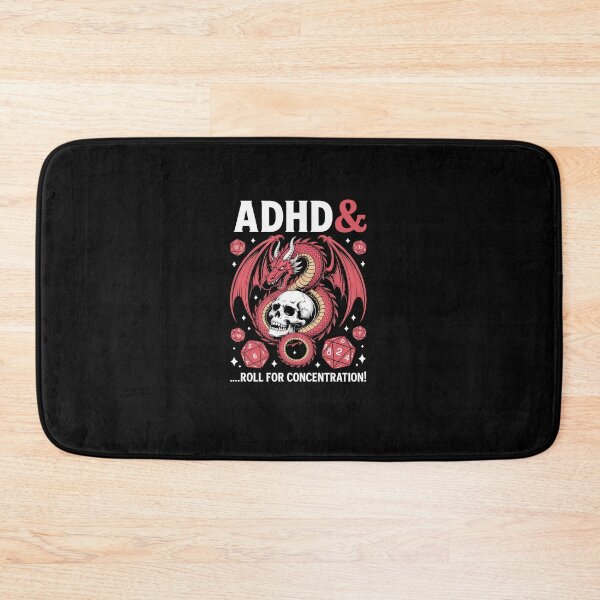 Item preview, ADHD&D - Roll for concentration designed and sold by marcusry.