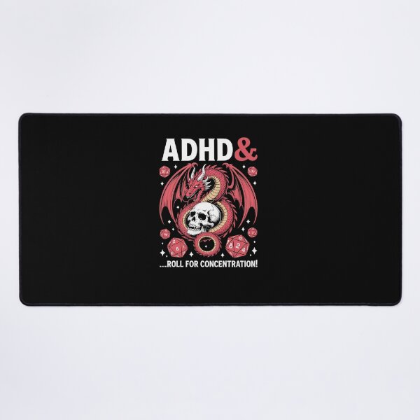 Item preview, ADHD&D - Roll for concentration designed and sold by marcusry.