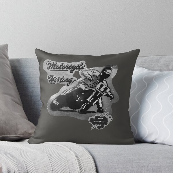Item preview, Portrait of a vintage motorcycle racer designed and sold by marysfarbklecks.