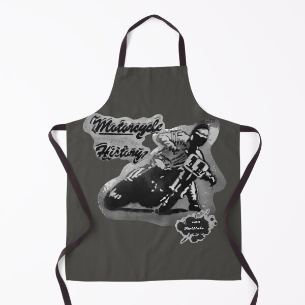 Item preview, Portrait of a vintage motorcycle racer designed and sold by marysfarbklecks.