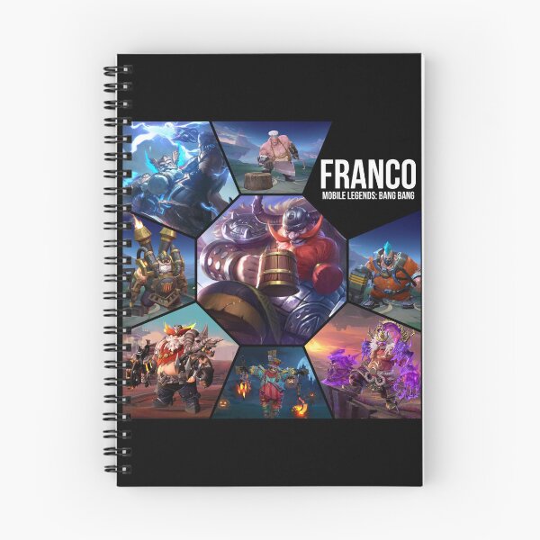 Item preview, Mobile Legends: Franco Merchandise(not for white products) designed and sold by RandomlyPopUps.