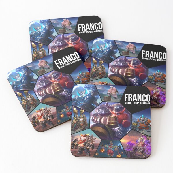 Item preview, Mobile Legends: Franco Merchandise(not for white products) designed and sold by RandomlyPopUps.