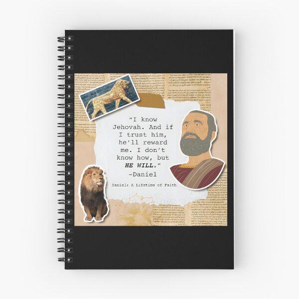 Item preview, Daniel A Lifetime of Faith Scripture Theme designed and sold by MariaQHernandez.