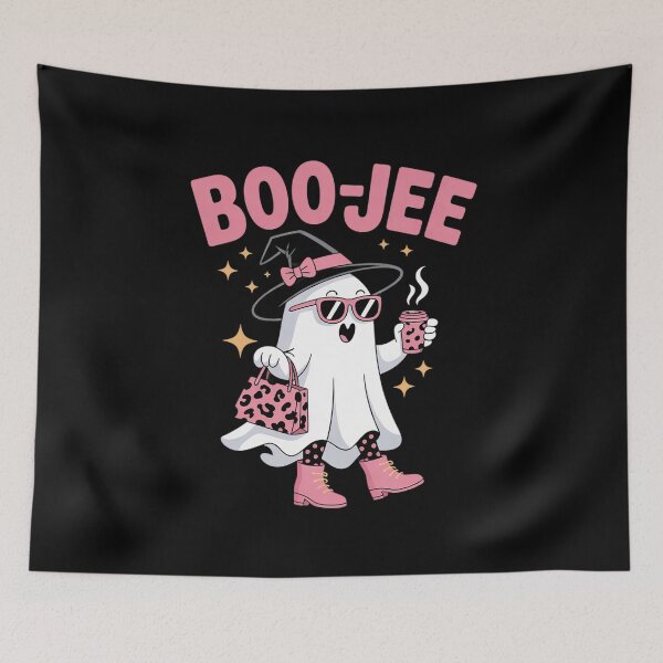 Item preview, Spooky Season Cute Ghost Halloween Boujee Boo-Jee designed and sold by ClassicAnthony.