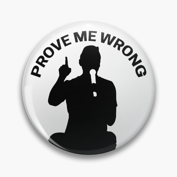 Item preview, Charlie Kirk: Prove me wrong designed and sold by TeeCodes.