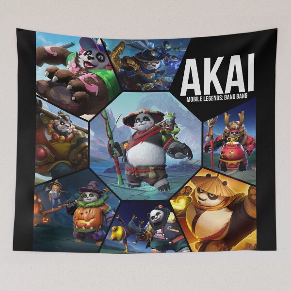 Item preview, Mobile Legends: Akai Merchandise(not for white products) designed and sold by RandomlyPopUps.
