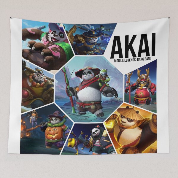 Item preview, Mobile Legends: Akai Merchandise(not for black products) designed and sold by RandomlyPopUps.
