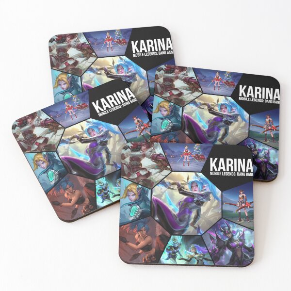 Item preview, Mobile Legends: Karina Merchandise(not for white products) designed and sold by RandomlyPopUps.