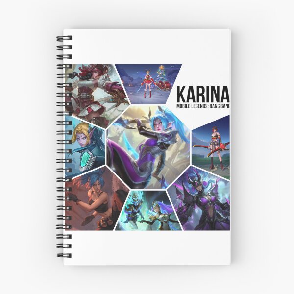 Item preview, Mobile Legends: Karina Merchandise(not for black products) designed and sold by RandomlyPopUps.