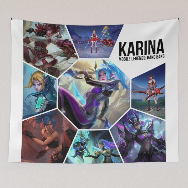 Item preview, Mobile Legends: Karina Merchandise(not for black products) designed and sold by RandomlyPopUps.