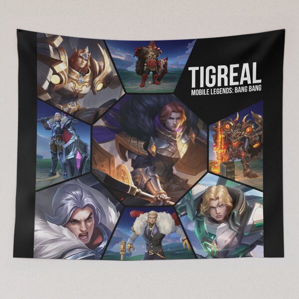 Item preview, Mobile Legends: Tigreal Merchandise(not for white products) designed and sold by RandomlyPopUps.