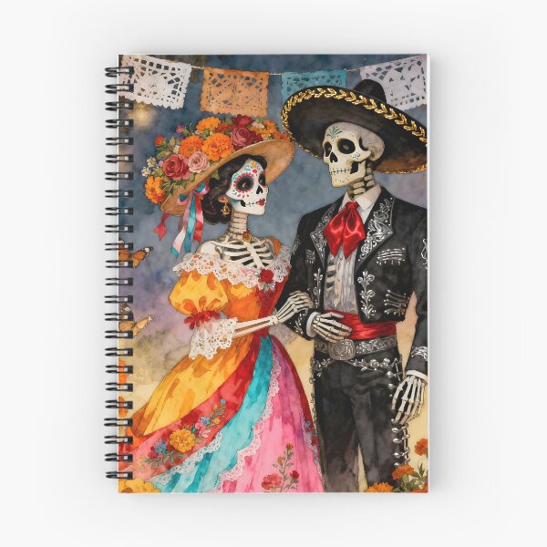 Item preview, Catrina and Mexican Charro, Dia de los Muertos, Mexico. designed and sold by SoniaSarkali.