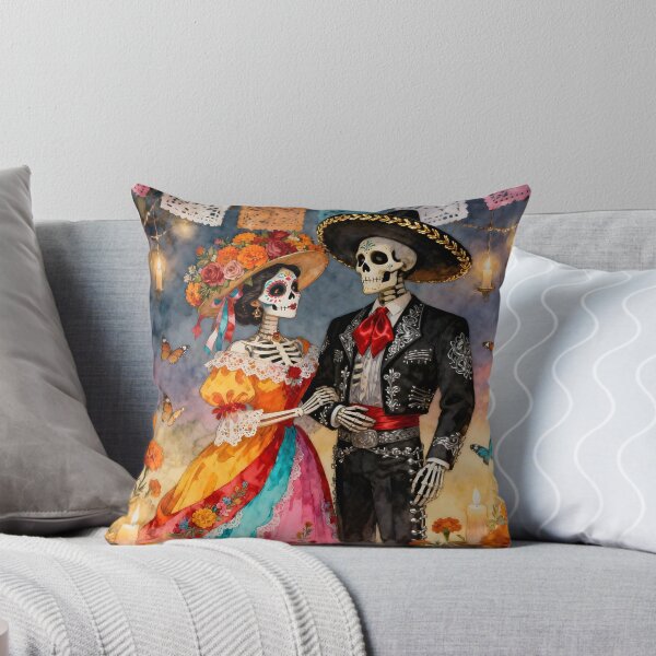 Item preview, Catrina and Mexican Charro, Dia de los Muertos, Mexico. designed and sold by SoniaSarkali.