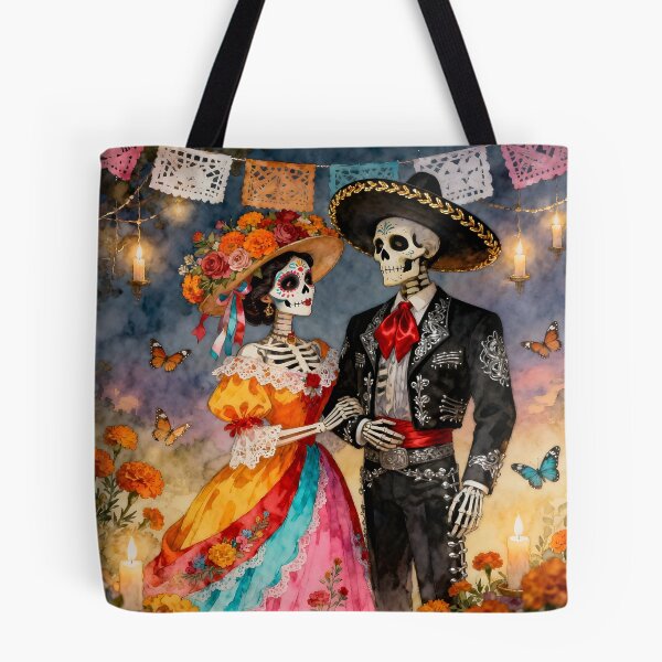 Item preview, Catrina and Mexican Charro, Dia de los Muertos, Mexico. designed and sold by SoniaSarkali.