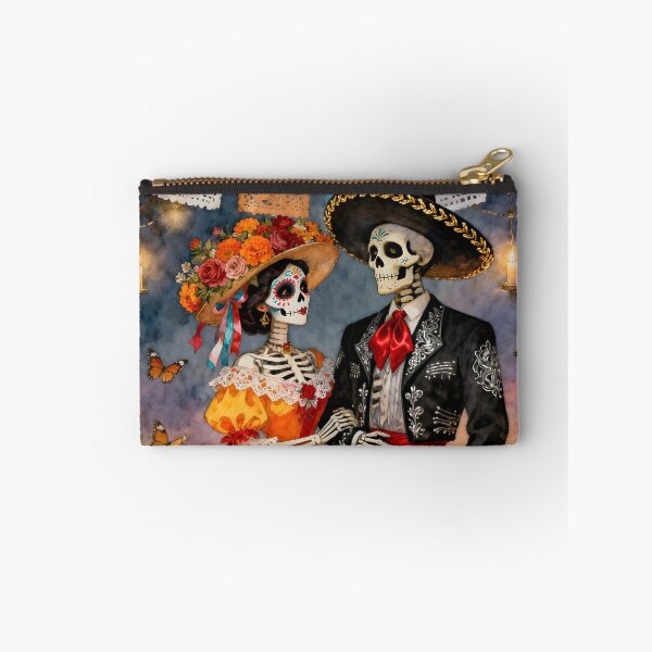 Item preview, Catrina and Mexican Charro, Dia de los Muertos, Mexico. designed and sold by SoniaSarkali.