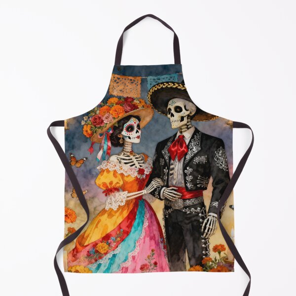 Item preview, Catrina and Mexican Charro, Dia de los Muertos, Mexico. designed and sold by SoniaSarkali.