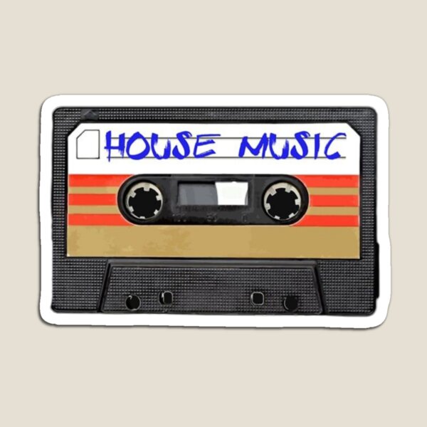 Aperçu de l'œuvre Cassette de musique rétro House créée et vendue par Funkiko.
