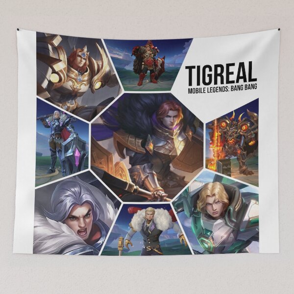 Item preview, Mobile Legends: Tigreal Merchandise(not for black products) designed and sold by RandomlyPopUps.