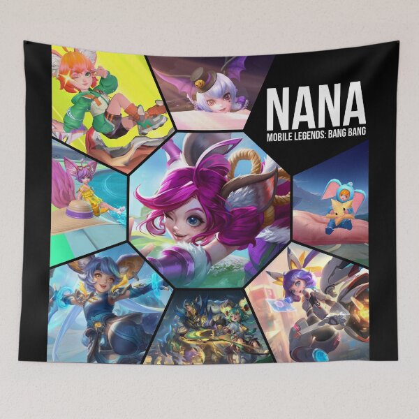 Item preview, Mobile Legends: Nana Merchandise(not for white products) designed and sold by RandomlyPopUps.