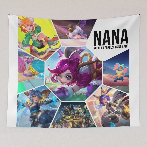 Item preview, Mobile Legends: Nana Merchandise(not for black products) designed and sold by RandomlyPopUps.