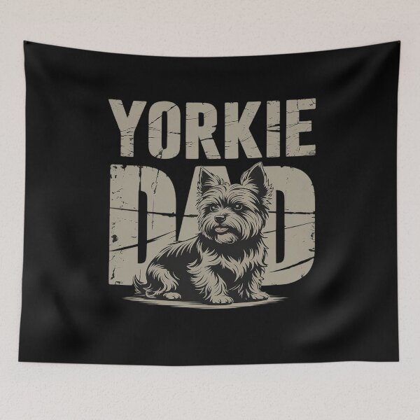 Item preview, Yorkie Dad Father's Day Dog Lover Yorkshire Terrier Dog Dad designed and sold by marcusry.