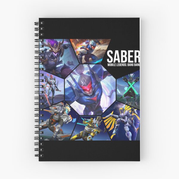 Item preview, Mobile Legends: Saber Merchandise(not for white products) designed and sold by RandomlyPopUps.