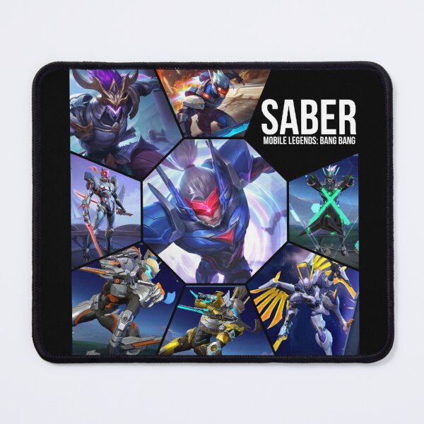 Item preview, Mobile Legends: Saber Merchandise(not for white products) designed and sold by RandomlyPopUps.