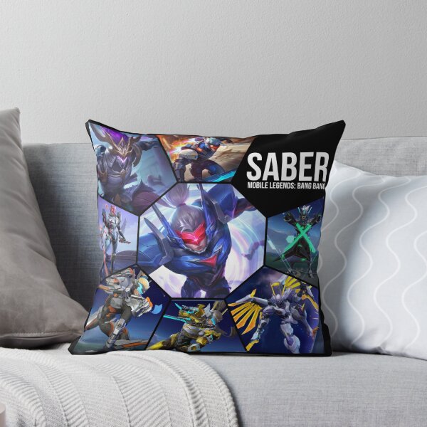 Item preview, Mobile Legends: Saber Merchandise(not for white products) designed and sold by RandomlyPopUps.