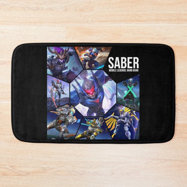 Item preview, Mobile Legends: Saber Merchandise(not for white products) designed and sold by RandomlyPopUps.