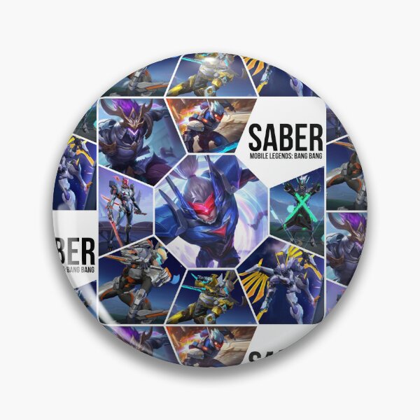 Item preview, Mobile Legends: Saber Merchandise(not for black products) designed and sold by RandomlyPopUps.