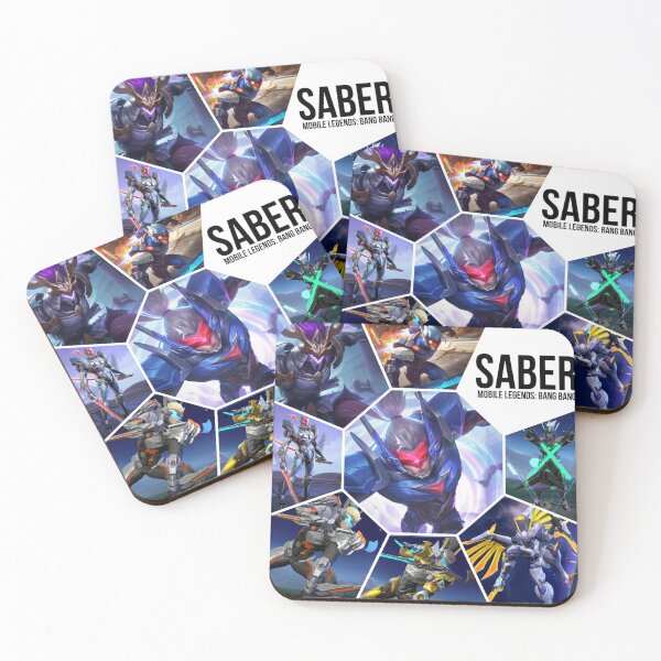 Item preview, Mobile Legends: Saber Merchandise(not for black products) designed and sold by RandomlyPopUps.