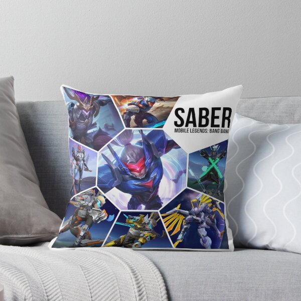 Item preview, Mobile Legends: Saber Merchandise(not for black products) designed and sold by RandomlyPopUps.