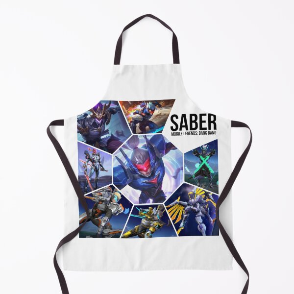 Item preview, Mobile Legends: Saber Merchandise(not for black products) designed and sold by RandomlyPopUps.