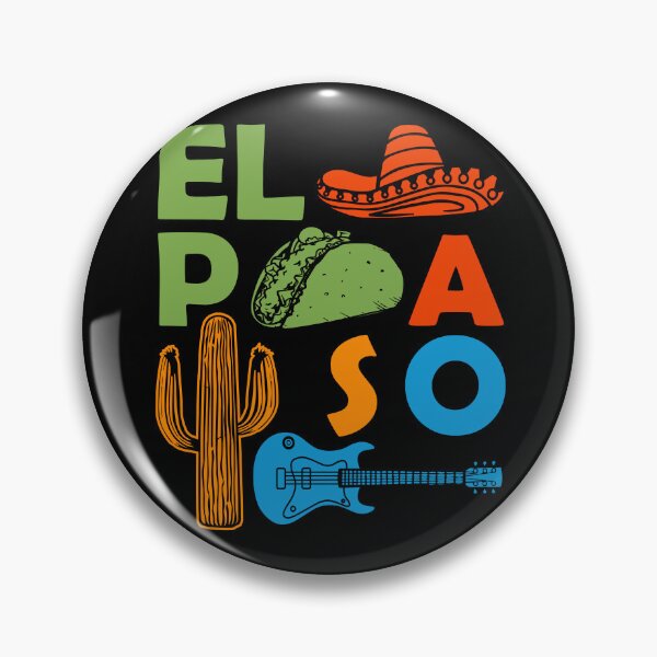 Artikelvorschau, El Paso Texas Souvenir Männer Reise Kaktus El Paso entworfen und verkauft von DSWShirts.