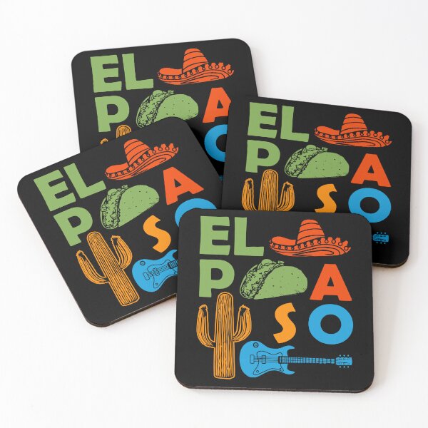 Artikelvorschau, El Paso Texas Souvenir Männer Reise Kaktus El Paso entworfen und verkauft von DSWShirts.